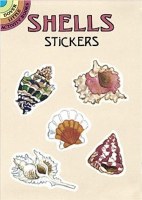 DOVER STICKER BOOK  SHELLS