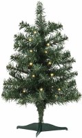 OLD WORLD CHRISTMAS MINI LIT TREE