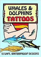 DOVER TATTOO BOOK WHALES & DOLPHINS