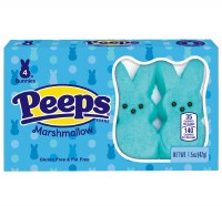 PEEPS 4CT BUNNIES BLUE