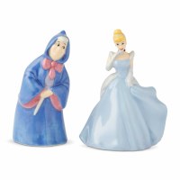 DISNEY SALT & PEPPER CINDERELLA FAIRY