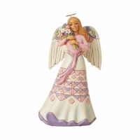 HEARTWOOD CREEK ANGEL HOLDING FLOWERS