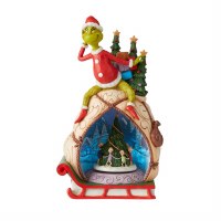 JIM SHORE GRINCH LIGHTED SCENE FIGURE