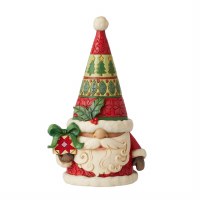 HEARTWOOD CREEK SANTA GNOME W/GIFTS