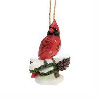 HEARTWOOD CREEK ORN CARING CARDINALS