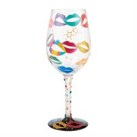 LOLITA WINE GLASS MADE FOR KISSING