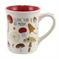 ONIM I LOVE YOU MUSHROOM LOVE MUG