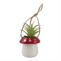 ONIM MUSHROOM HANGING PLANTER PLANT
