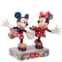 HEARTWOOD CREEK MICKEY/MINNIE SKATING