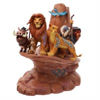 HEARTWOOD CREEK LION KING CARVED