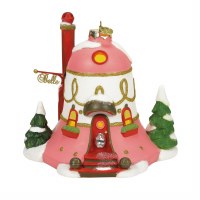 D56 NORTH POLE BELLE'S ORNAMENT HOUSE