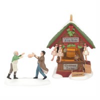 D56 DICKENS DRESSED TURKEY AUCTION SET/2