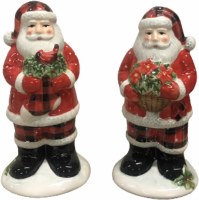 CERT INT'L SANTA SALT/PEPPER SET