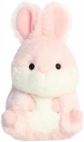 AURORA 5" ROLY POLY BUNNY PINK