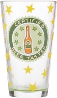 LOLITA BEER GLASS CERTIFIED BEER TASTER