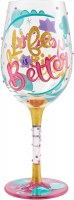 LOLITA WINE GLASS LIFE WHEN RETIRED