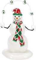 D56 VILLAGE 2024 LUCKY THE SNOWMAN