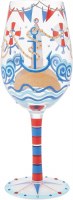 LOLITA WINE GLASS NAUTICAL