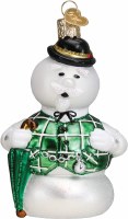 OLD WORLD CHRISTMAS SAM SNOWMAN