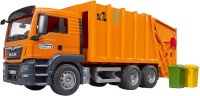 BRUDER MAN GTS ORANGE GARBAGE TRUCK