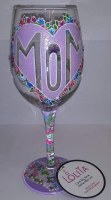 LOLITA WINE GLASS MOM'S LOVE