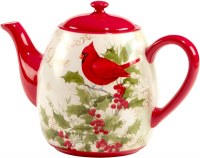 CERT INT'L WINTER MEDLEY 40oz TEAPOT