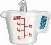 OLD WORLD CHRISTMAS MEASURING CUP