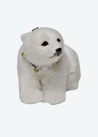 BYERS' CHOICE POLAR BEAR SEATED