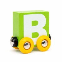 BRIO WOODEN TRAIN LETTER B