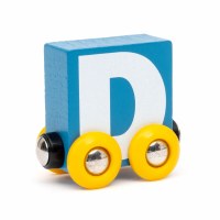 BRIO WOODEN TRAIN LETTER D