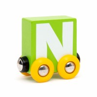 BRIO WOODEN TRAIN LETTER N