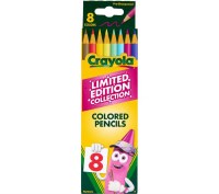 CRAYOLA 8ct LIMITED EDIT COLORED PENCILS
