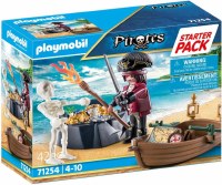 PLAYMOBIL STARTER PACK PIRATE W/ROWBOAT