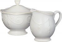 LENOX FRENCH PERLE SUGAR/CREAMER