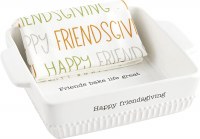 MUD PIE FRIENDSGIVING BAKER SET