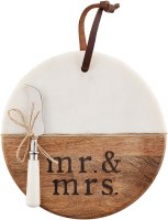 MUDPIE CIRCA MR & MRS BOARD SET