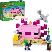 LEGO MINECRAFT THE AXOLOTL HOUSE