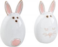MUD PIE BUNNY SALT & PEPPER