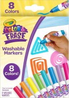 CRAYOLA 8ct COLOR ERASE MARKERS