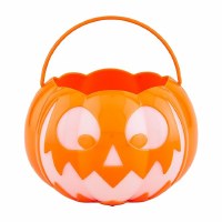 MUD PIE LIGHT UP MUSICAL PUMPKIN BUCKET