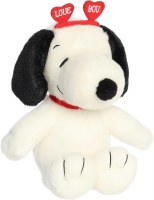 SNOOPY 9" LOVE ON THE MIND PLUSH