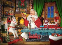 VCC 1000pc PUZZLE SANTA'S TOYWORKS