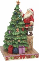 HEARTWOOD CREEK SANTA DECORATING TREE