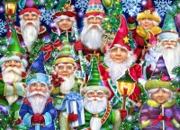 VCC 1000pc PUZZLE CHRISTMAS GNOMES