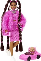 BARBIE EXTRA DOLL PINK OUTFIT