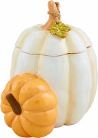 MUD PIE CANISTER TWO PUMPKIN