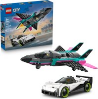 LEGO CITY #60489 JET VS CAR