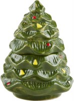 MUD PIE MINI COOKIE JAR CHRISTMAS TREE