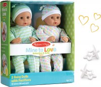 MELISSA & DOUG BABY TWINS SEBASTIAN/SOFI