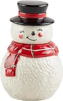 MUD PIE MINI TREAT JAR SNOWMAN